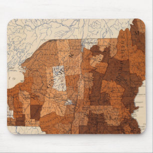 107 Influenza NY, NJ, New England Mouse Mat