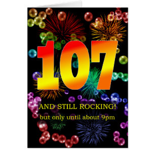 107th Birthday Still Rocking