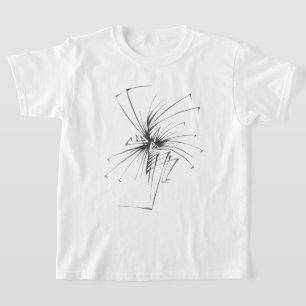 108 Black White Abstract Tribal Tattoo Art T-Shirt