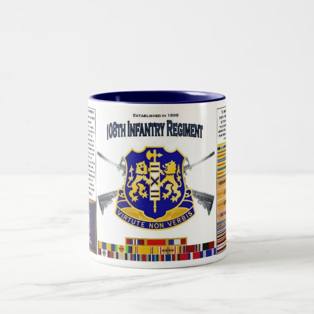 108th Infantry Regiment Coffee Mug (Center)