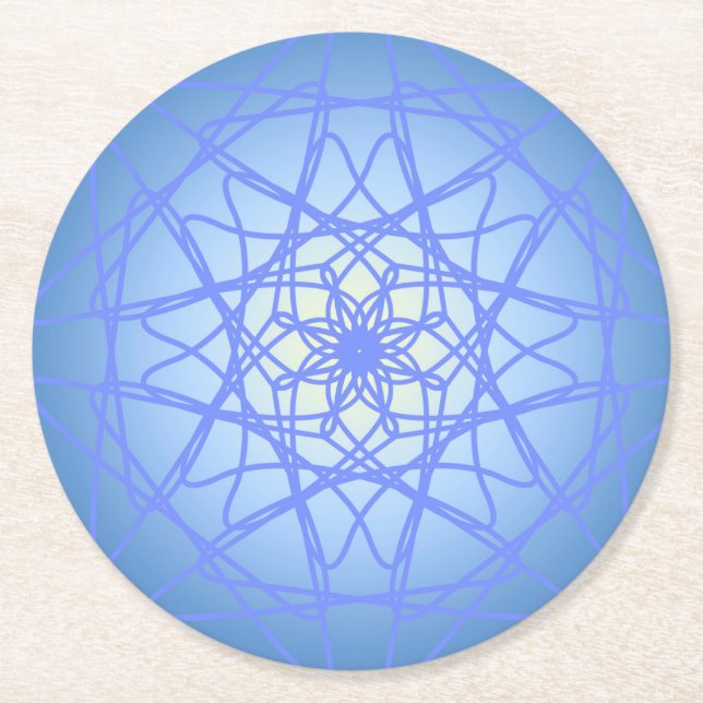 109 ROUND PAPER COASTER (Front)