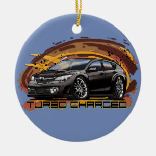 10-13 black WRX ornament