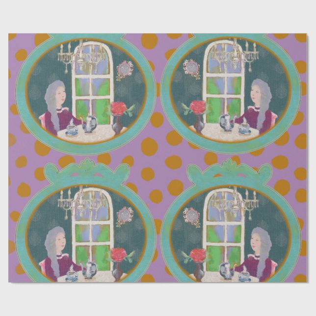 10:15 in LALATOWN Wrapping Paper 2 (Flat)