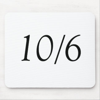 10/6 MOUSE MAT