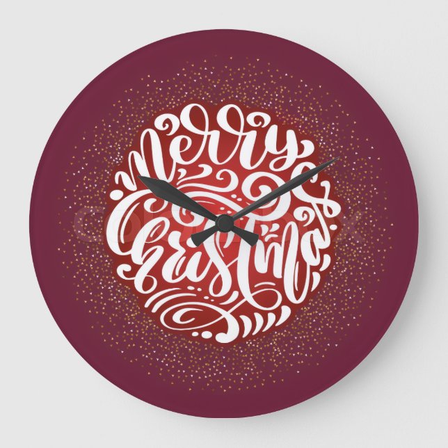 10.75" Round Acrylic Wall Clock (Front)