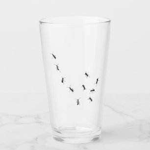 10 ants glass