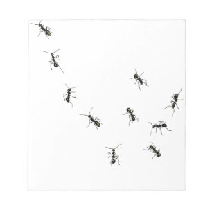 10 ants notepad