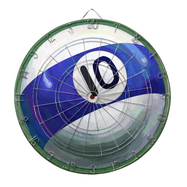 10 Ball Dartboard (Front)