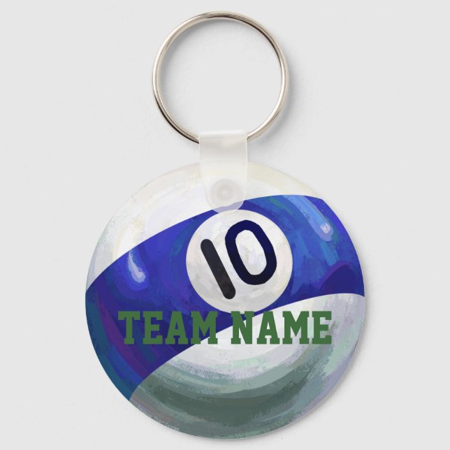 10 Ball Key Ring (Front)