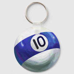 10 Ball Key Ring