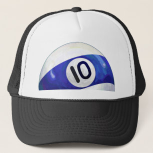 10 Ball Trucker Hat