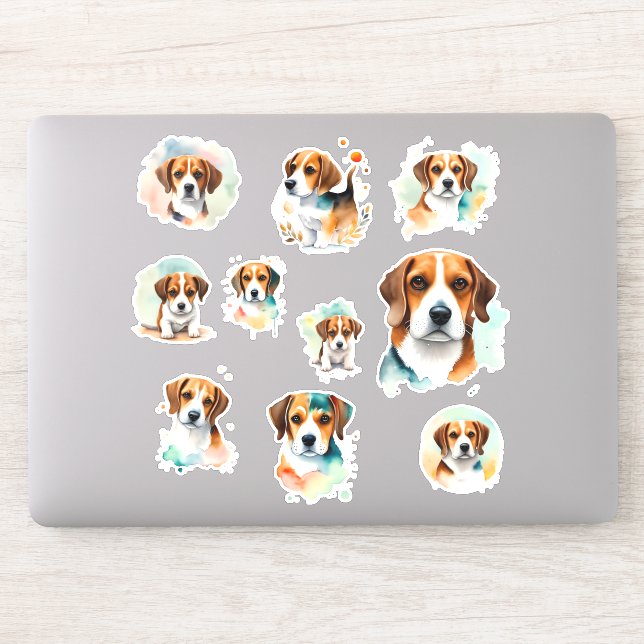 10 Beagles Scrapbook and Journalling (Computer)