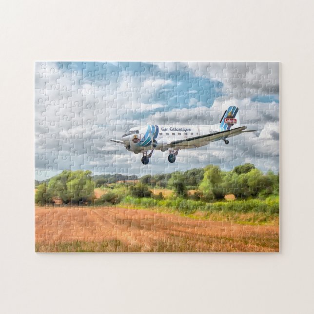 10 by 14 jigsaw - DC3 on finals Jigsaw Puzzle (Horizontal)
