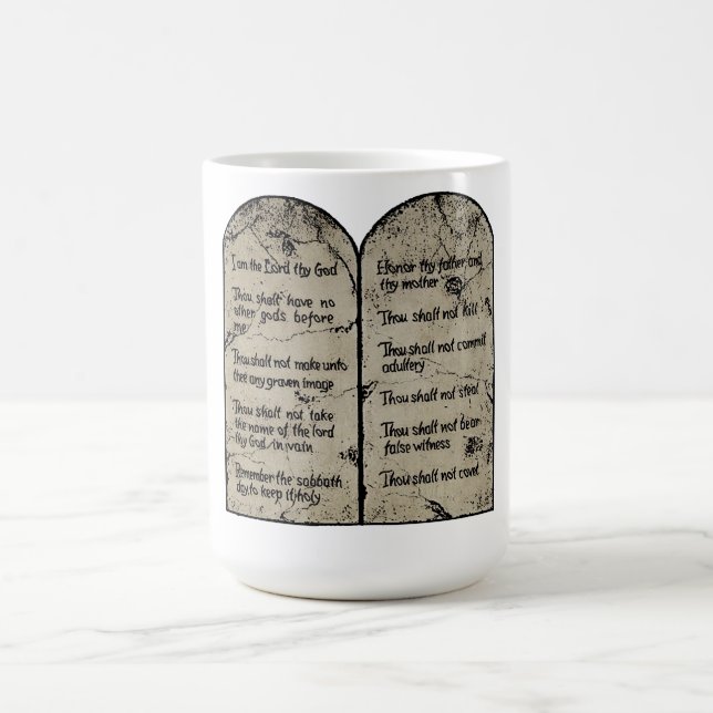 10 Commandments Mug (Center)