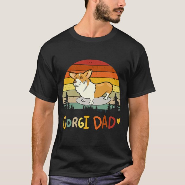 10 Corgi Dad T-Shirt (Front)