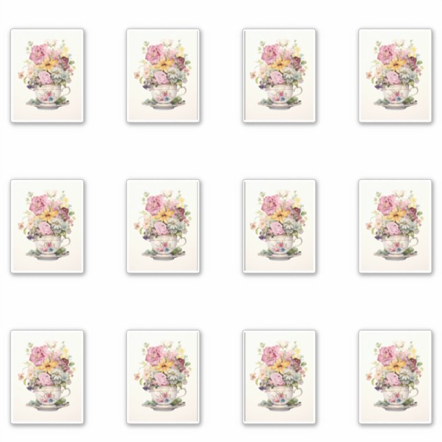 10 Cup of Flowers (Front)