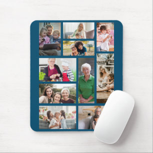 10 Custom Photo Collage Mouse Mat