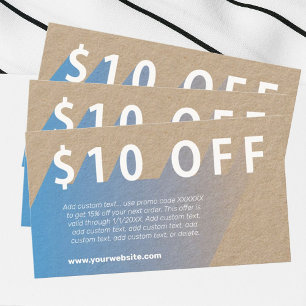 $10 Discount Business Card
