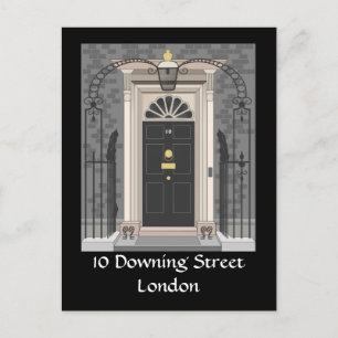 10 Downing Street, London (drawing) Postcard