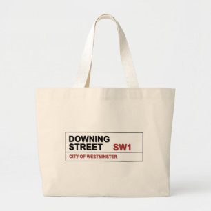 10 Downing Street London England Large Tote Bag