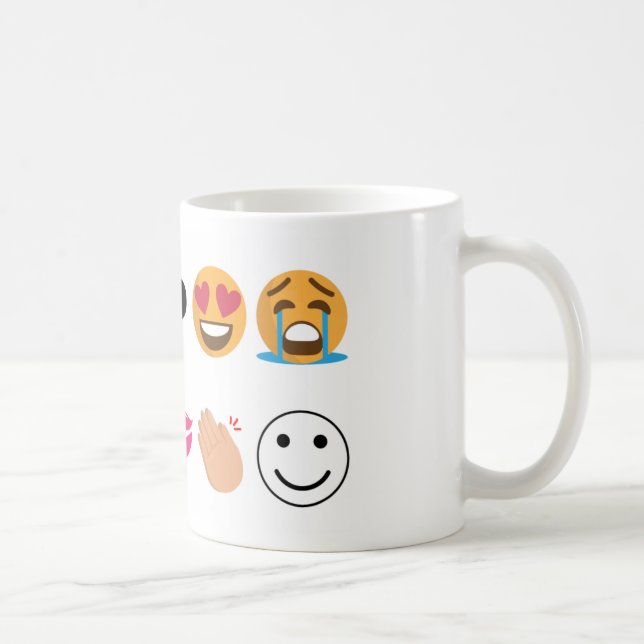 10 emoji coffee mug (Right)
