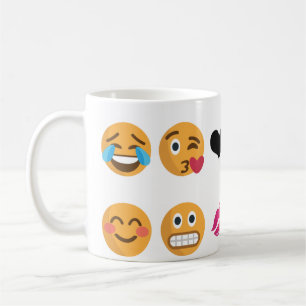 10 Emoji Coffee Mug
