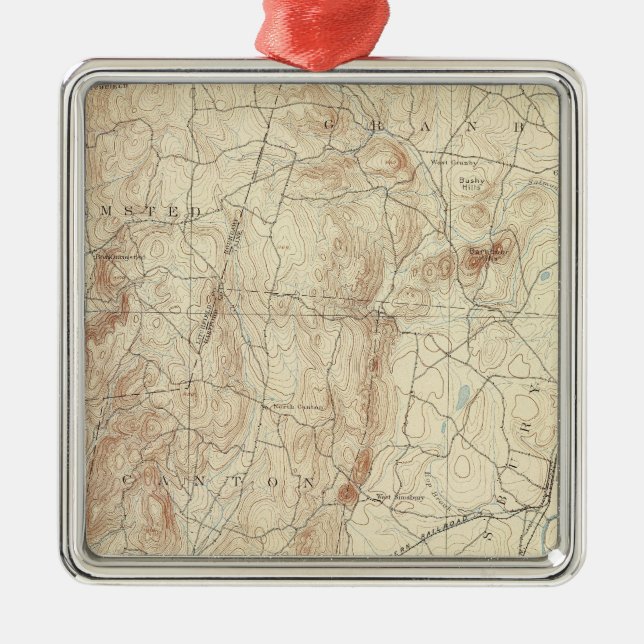 10 Granby sheet Metal Tree Decoration (Front)