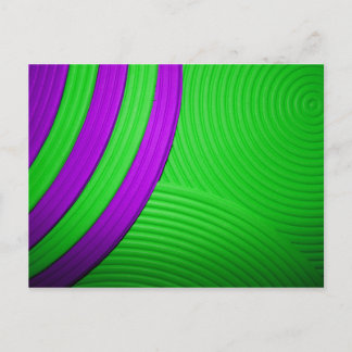 10 Green & Purple Postcard