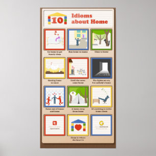 10 Idioms about Home Poster