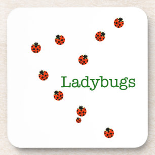 10 ladybugs coaster