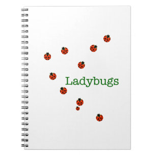10 ladybugs notebook