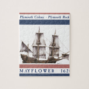 10 mayflower plymouth colony jigsaw puzzle