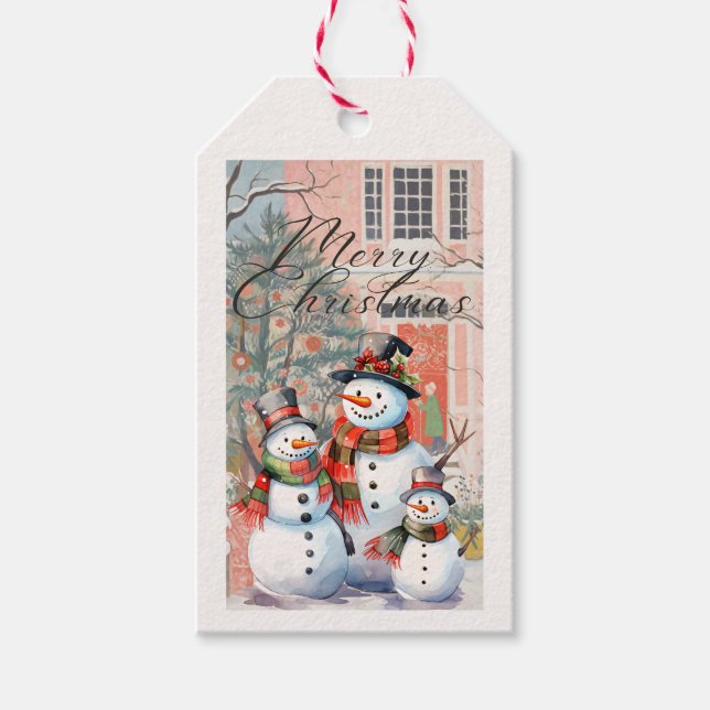 10 Merry Christmas Gift Tag (Front)