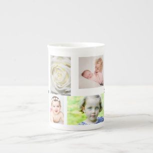 10 oz Bone China Custom Mug Add Photos By Zazz_it