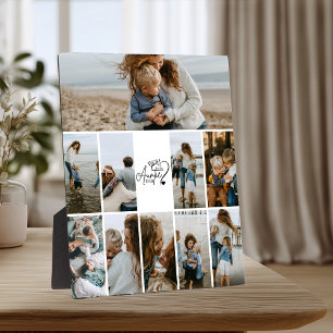 10 Personalised Best Aunt Photo Collage Plaque