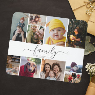 10 Photo Collage Cute Family Love Memory Mouse Mat