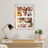 10 Photo Modern Trendy Hippie Floral Stylish Name