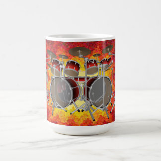 10 Piece Drum Kit & Graphics: Coffee Mug