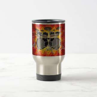 10 Piece Drum Kit & Graphics: Travel Mug
