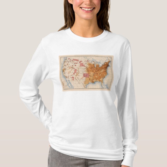 10 Population 1870 T-Shirt (Front)