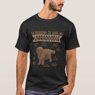 10 Reasons To Love Labradoodle Best Dog Owner Love T-Shirt