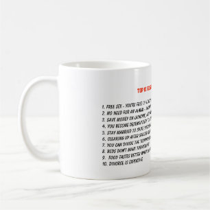 10 Reasons To Stay Married - Wedding Anniversary Coffee Mug