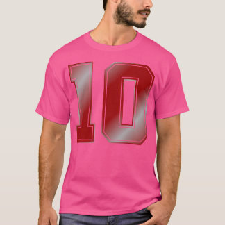 10  Sport Number T-Shirt