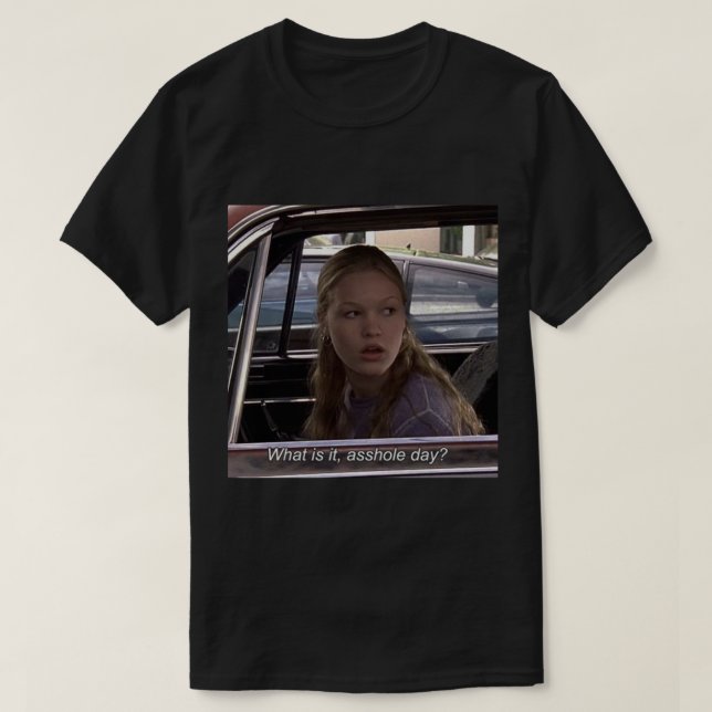 10 things I hate about you Photographic Print T-Shirt (Design Front)