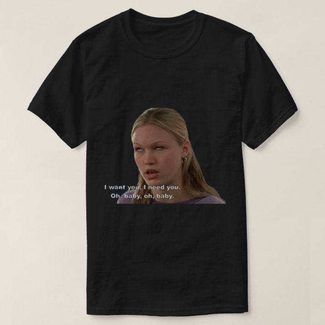 10 things I hate about you sticker Sticker T-Shirt (Design Front)
