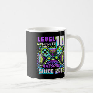 10 Unlocked Awesome 2012 Video Game 10th Birthday Coffee Mug