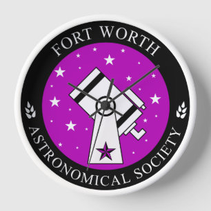 10" Wood Clock with Wood Frame