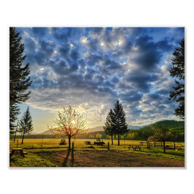 10"x8" Photo Print || CMF Sunrise (Front)