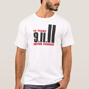 10 Year Anniversary September 11th Shirt