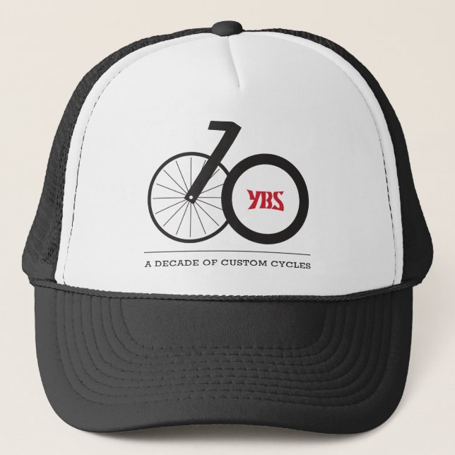 10 Year Anniversary Trucker Style Hat (Front)